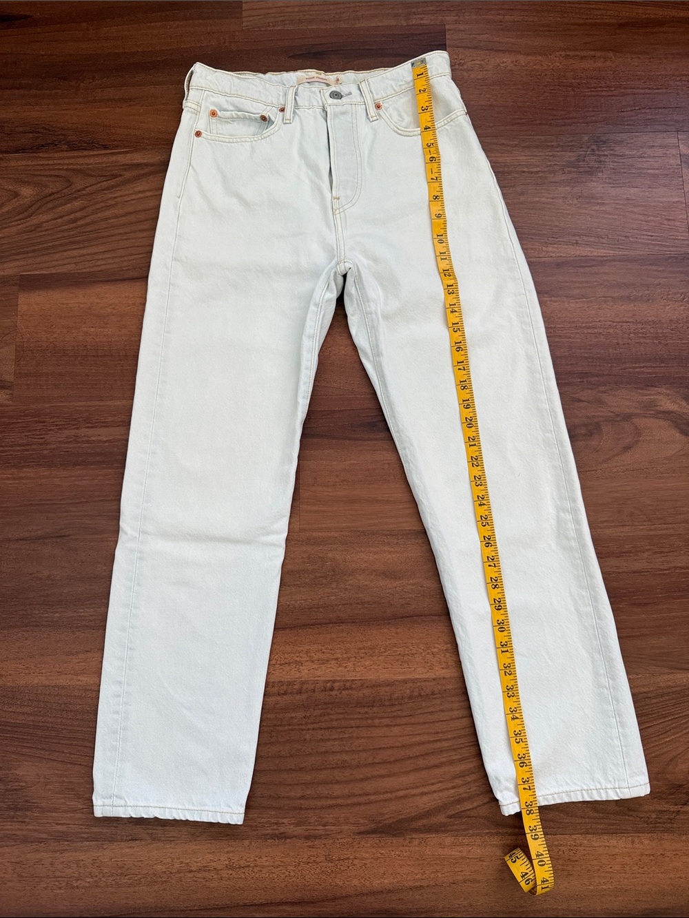 Levi's Wedgie Straight Jeans - Light Blue